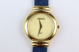 Lady's Gucci Gold Plated Wrist Watch