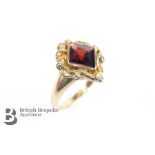 Victorian Gold and Garnet Ring