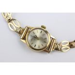 Omega 9ct Gold Wrist Watch