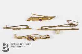 Miscellaneous Jewellery - Bar Brooches