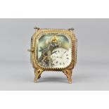 19th Century French Gilt Pressed Brass Watch Case