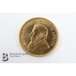 22ct Gold Kruger Rand