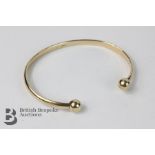 9ct Yellow Gold Bangle