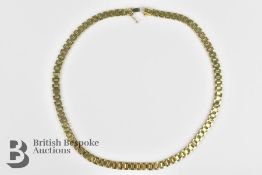 9ct Yellow Gold Bracelet-Link Necklace