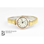 Lady's 9ct Gold JW Benson Wrist Watch