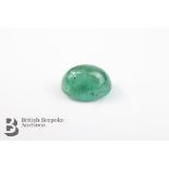 1.71 ct Loose Oval Cabochon Emerald