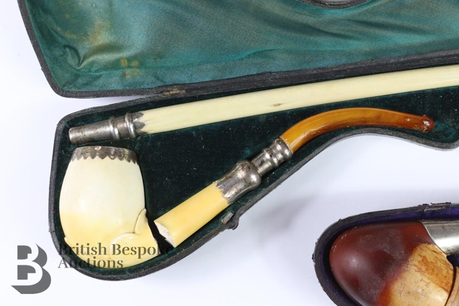 Meerschaum Pipe and One Other - Image 4 of 6