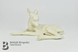 Rosenthal Bisque Porcelain White Fawn