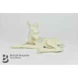 Rosenthal Bisque Porcelain White Fawn