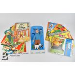 Tintin Figurine, Tintin Cigars of the Pharaoh, and 20 Asterix Books