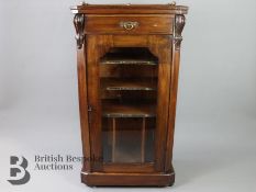 Mahogany Music Cabinet