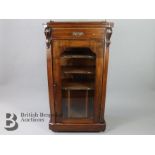 Mahogany Music Cabinet