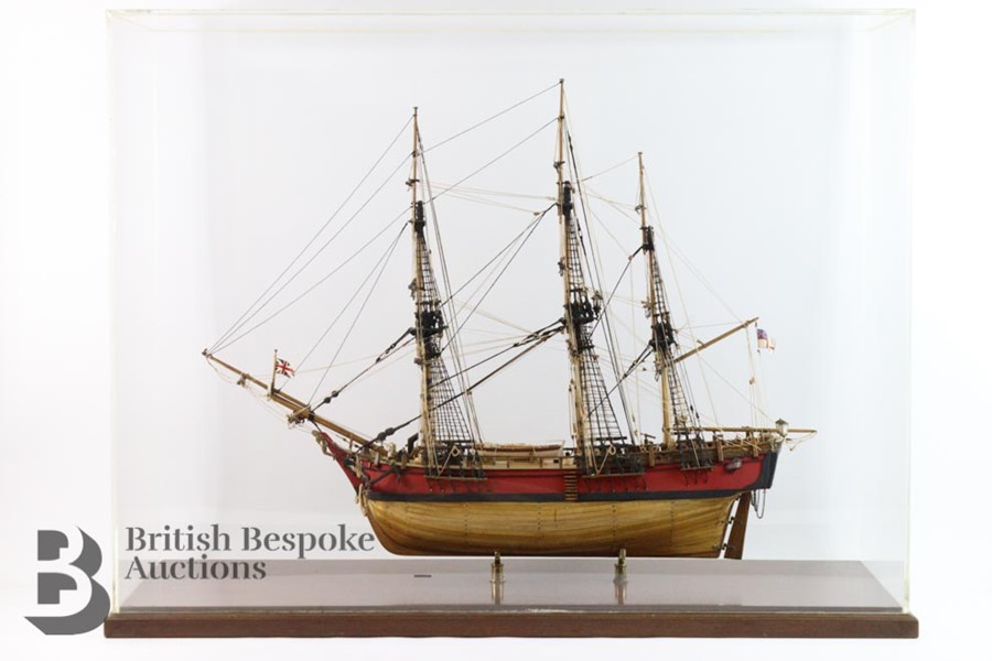 HMS Bounty Bespoke Hand Built Scale Model - Image 14 of 18