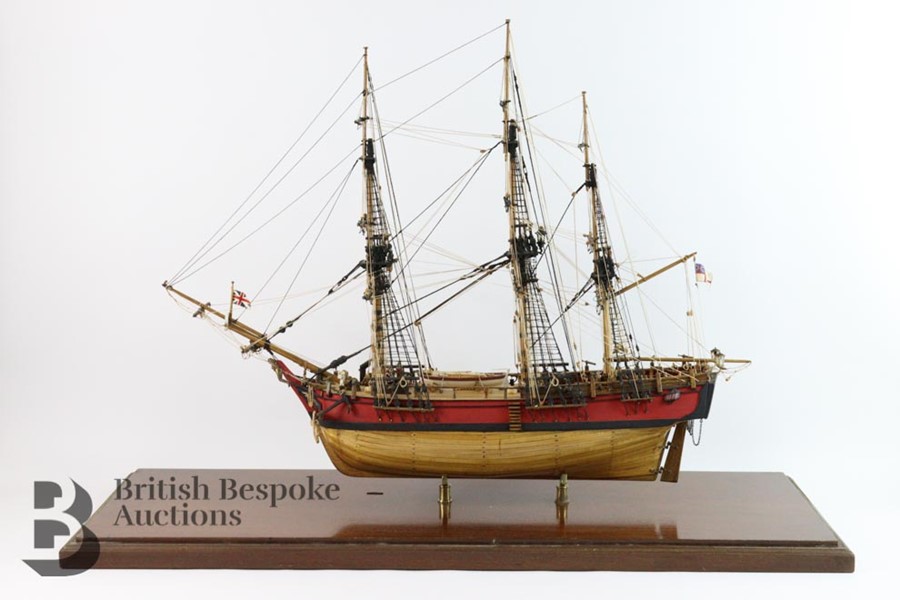 HMS Bounty Bespoke Hand Built Scale Model