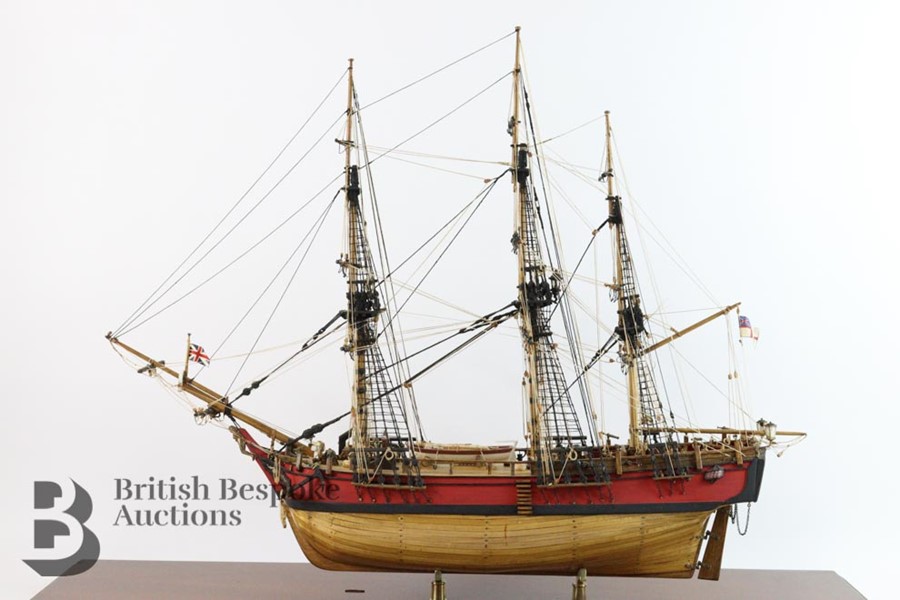 HMS Bounty Bespoke Hand Built Scale Model - Image 2 of 18