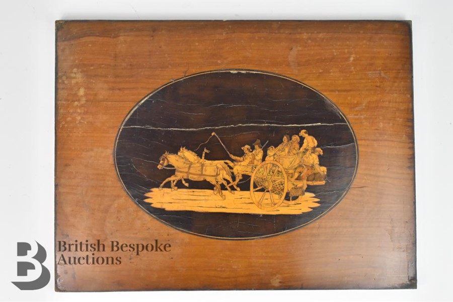 English Marquetry Panel - Image 4 of 7
