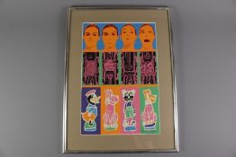 Sir Eduardo Paolozzi Scottish b.1967-2000 CBE RA Screenprint