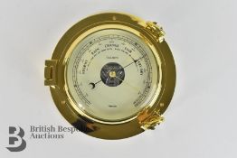 Nauticalia Saloon Porthole Barometer