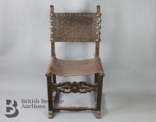 18th Century Spanish Baronial Chair