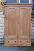 Large Pine Wardrobe