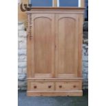 Large Pine Wardrobe