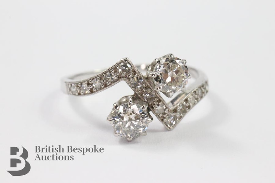 18ct White Gold Diamond Ring - Image 5 of 5