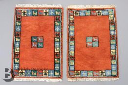 Two Persian Woollen Rugs and Two Others