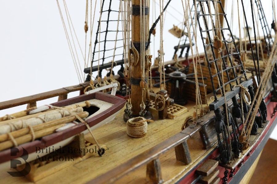 HMS Bounty Bespoke Hand Built Scale Model - Image 12 of 18