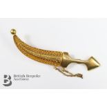 22ct Gold Omani Khanja Brooch