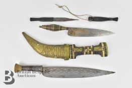 Antique North African Knives and Daggers