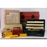 Collection of Vintage and Modern Shooting Equipment and Gun Rifle Hard Case