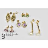 Miscellaneous 9ct Gold Ear Studs