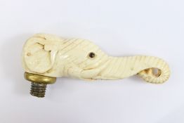 Bone Walking Cane Handle