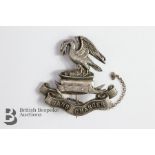 1914 Silver Liverpool Pals Cap Badge