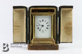 Miniature French Carriage Clock