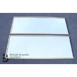 Two Large Rectangular Mirrors