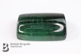 7.66 ct Loose Green Cabochon Tourmaline