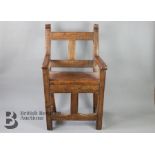 Exotic Hard Wood Chair