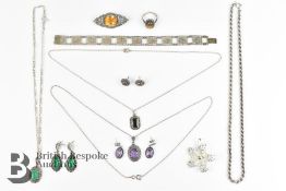 Miscellaneous Silver Jewellery