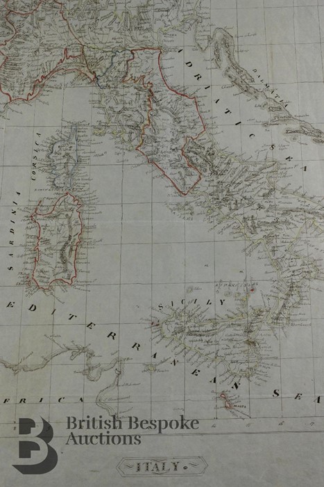 Two 19th Century Original Atlas Maps - Image 8 of 14