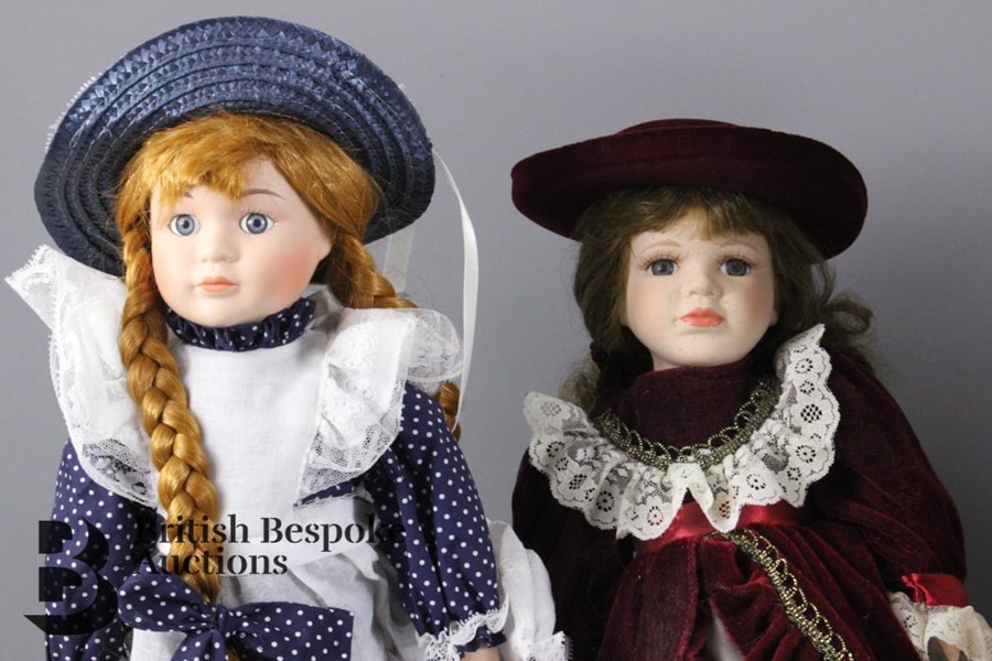 Four 20th Century Porcelain Dolls - Image 2 of 5