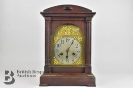 Mahogany Chiming Mantel Clock