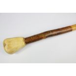 Bone Handled Walking Stick