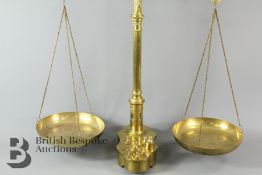 Libra Company 'Librasco' Brass Balance Scale