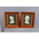 Leslie Ray of London Wax Relief Portraits