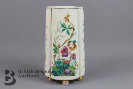 Victorian Opaline Glass Vase