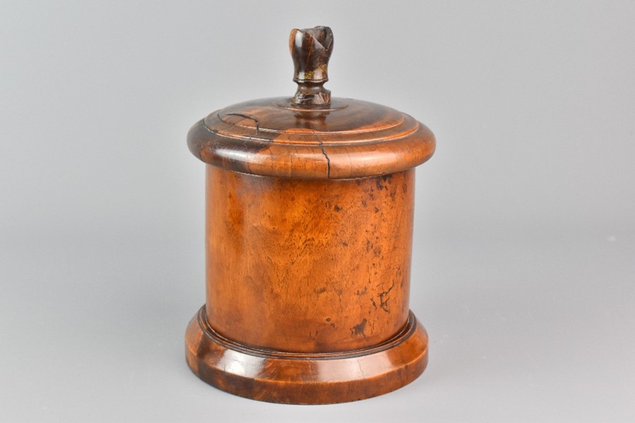 19th Century Lignum Vitae String Barrel - Image 3 of 4