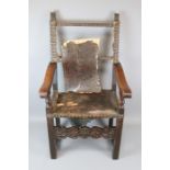 18/19th Century Spanish Baronial Chair