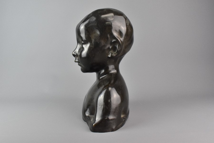 After Donatello - Patinated Bronze Study of a Child - Image 3 of 5