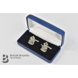 Pair of Silver Cufflinks